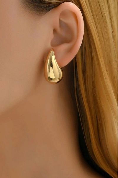 Saint Charmes Small Veneta Chunky Drop Earrings