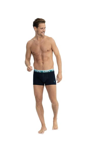 U.S. Polo Assn. Ανδρικά, με άδεια χρήσης, USPA, Navy Blue, Exclusive Boxers 3 συσκευασιών