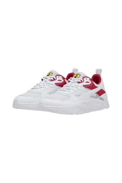 Puma Ανδρικά λευκά αθλητικά παπούτσια Ferrari Trinity 30795004