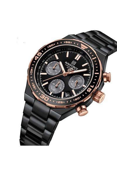 Naviforce Men's Watch Function Steel Band 2121