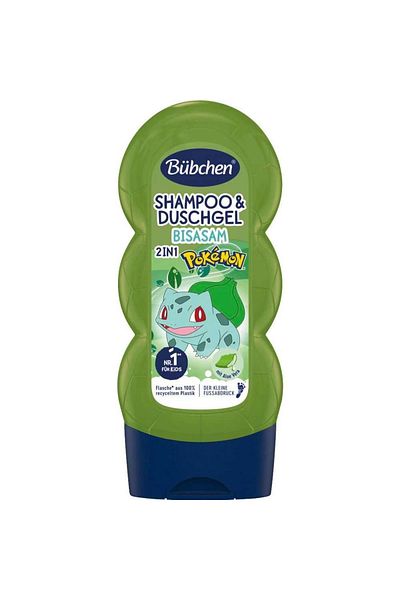 Bübchen Children's Shampoo & Shower Gel 2 in 1 Pokemon Bulbasaur 230 ml