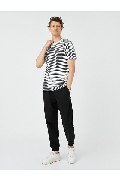 Koton Jogger Pants Lace Waist Pocket Detailed Cotton