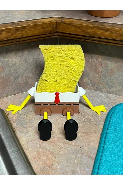 HOPENA Sponge Bob Design Sponge Holder