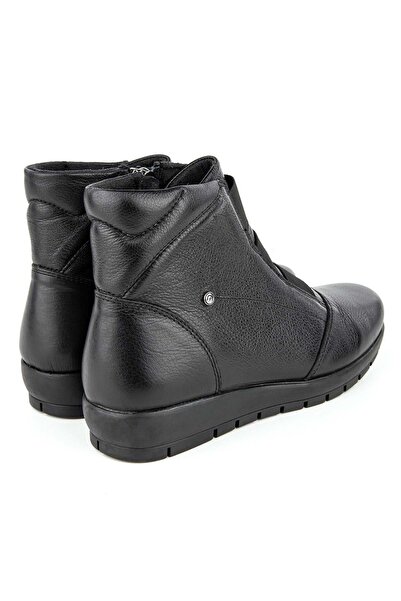 Muya Stark 6 Nokta Anatomik Taban Hakiki Deri Kadın Bot