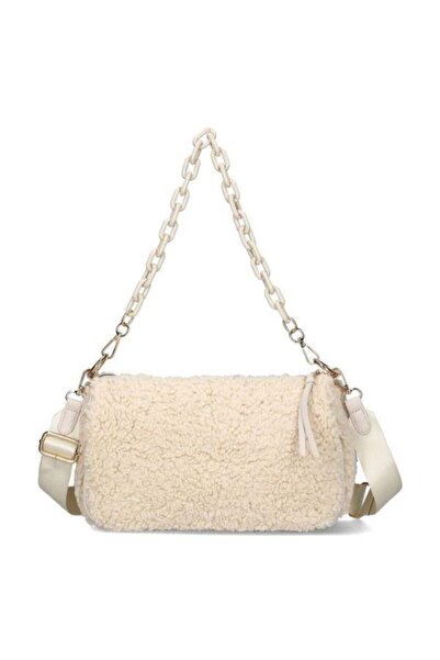 David Jones Kadın Askılı Omuz Çantası Krem