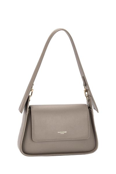 David Jones Gray Women's Shoulder Bag