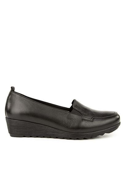 Muya Aster 6 - Pantofi de damă negri din piele naturală anatomică