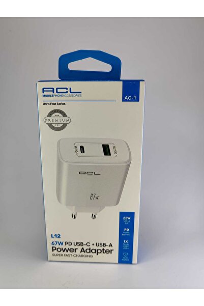 ACL L12 ULTRA HIZLI ŞARJ BAŞLIGI