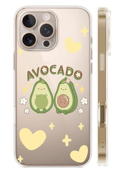 3GEN CASE İphone 16 Pro Max Uyumlu Desenli Şeffaf Silikon Kılıf