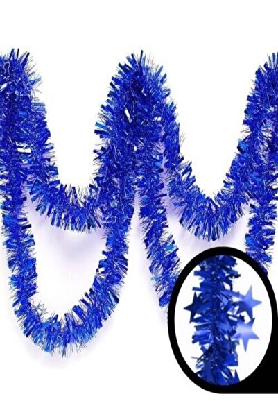 CANSIN Anul Nou Starry Sim Garlant Bleumarin