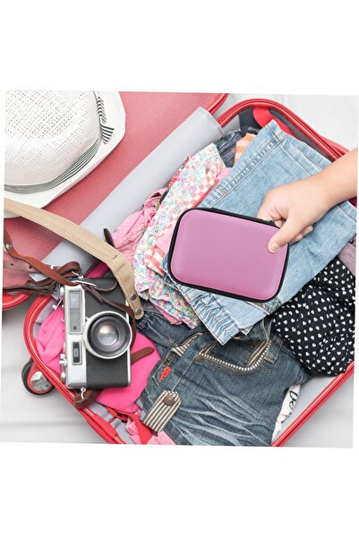 Boldy Mini Seyahat Organizer - Aksesuar Çantası-Kulaklık Çantası -Şarj Kablo Organizer-Mini Kablo Çantası