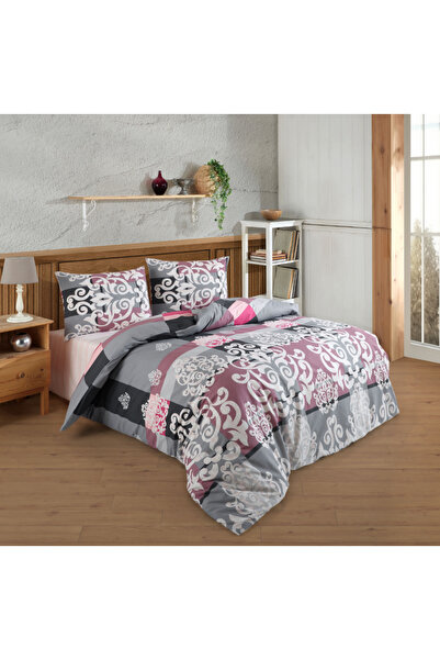 Taç Kristal Ranforce Nevresim Takımı Gala Çift Kişilik