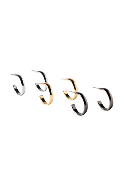 PARFOIS Basic Küçük Halka Küpe Seti