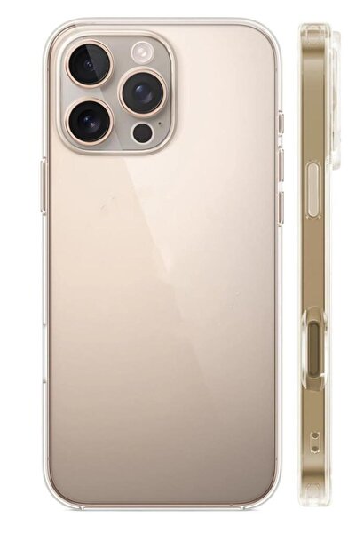 3GEN CASE İphone 16 Pro Uyumlu Desenli Şeffaf Silikon Kılıf