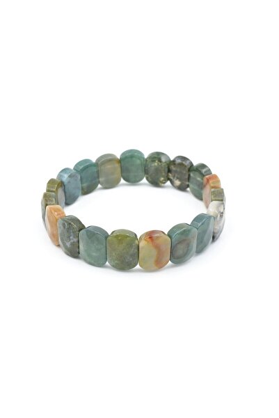 Murty99 Model Hakiki Doğal Hint Akik Taşı Bileklik