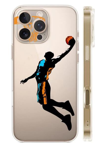 3GEN CASE İphone 16 Pro Uyumlu Desenli Şeffaf Silikon Kılıf