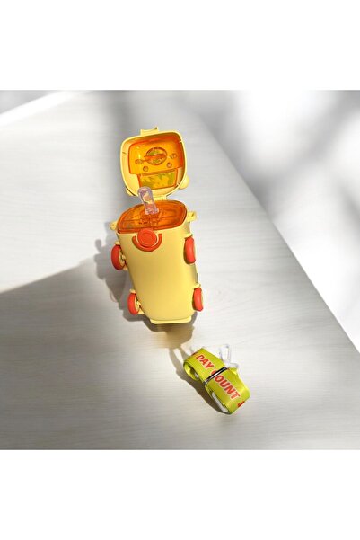 AROW Water Bottle & Water Bottle with Bus Figure