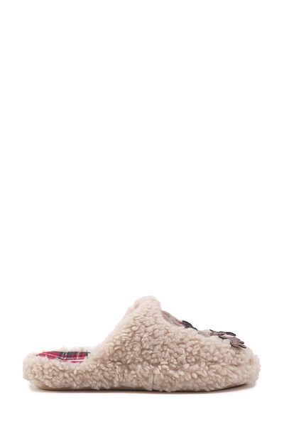 Polaris 607140 .Z Beige Women's House Slippers