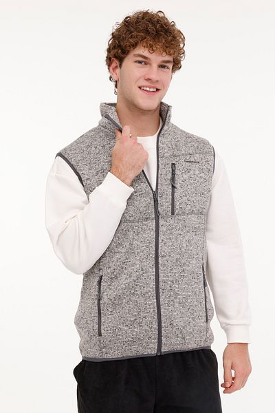 lumberjack Ml Bergen 4 Vest 4Pr Grey Melange Men's Vest