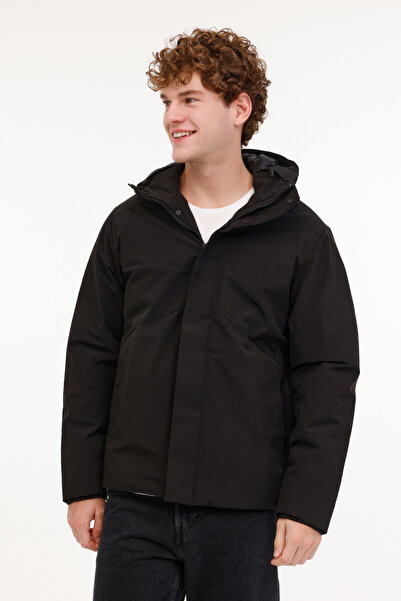 Jack & Jones JJEKEEN JACKET SN Siyah Erkek Mont
