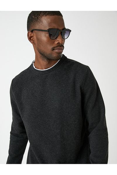 Koton Basic Sweater Crew Neck