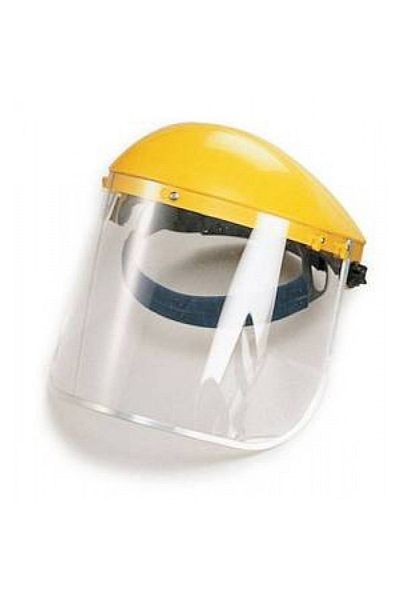 SepetBudur Scythe Mask, Face Shield - with Clear Glass, Eye and Forehead Protection