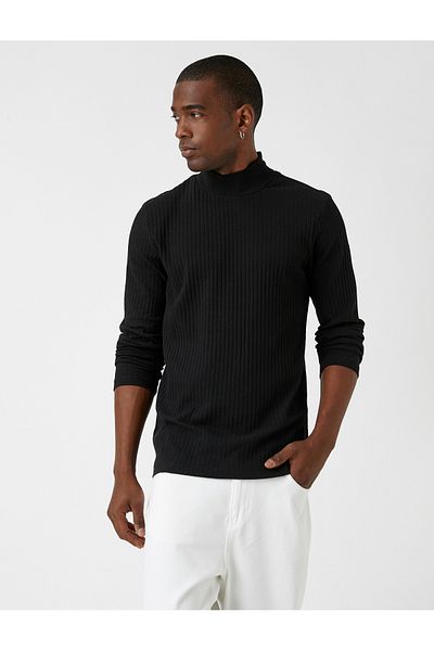 Koton High Collar Basic Sweater