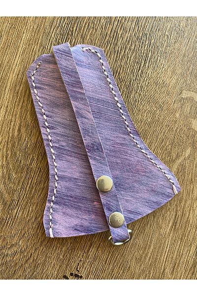 Store Vintage Lilac - 100% Handmade Bell Model Leather Keychain