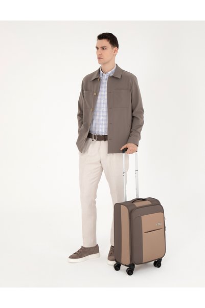 Pierre Cardin Bej Kabin Boy Valiz 50294163-VR011