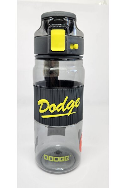 Shotay DL-24637 670ML Pipetli-Pipetsiz Tritan Siyah Şeffaf Matara Taşıma Apar...