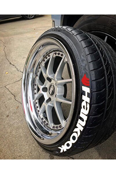 Performance Stickers Hankook Lastik Yazısı Lastik Stikeri 4adet Tüm Lastik Ya...