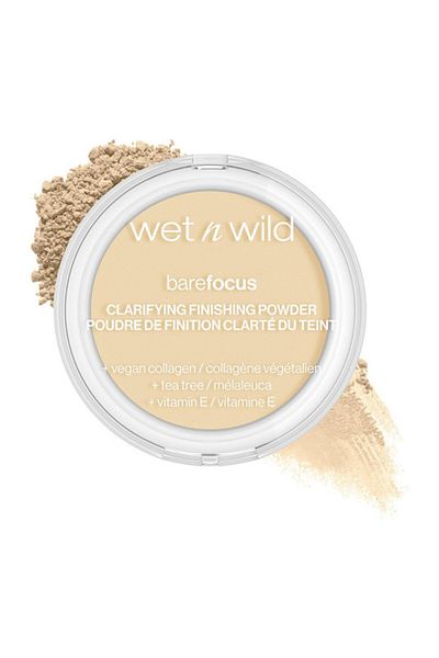 WET N WİLD Wet n Wild Barefocus Clarifying Finishing Powder Fair/Light