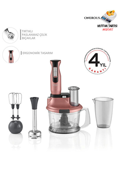 Arzum 1500W Motor gücü Buz kırma & Doğrayıcı Blender Set & Mutfak robotu 4 YIL Garantili