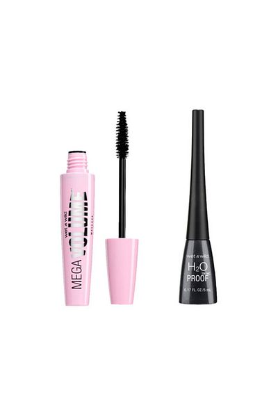 WET N WİLD Wet n Wild Mega Vol.Masacara + H20 Liquid Eyeliner