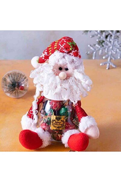 Şekerci Cafer Erol Yılbaşı Özel Karamel Çikolata - Noel Baba Mika Kavanoz