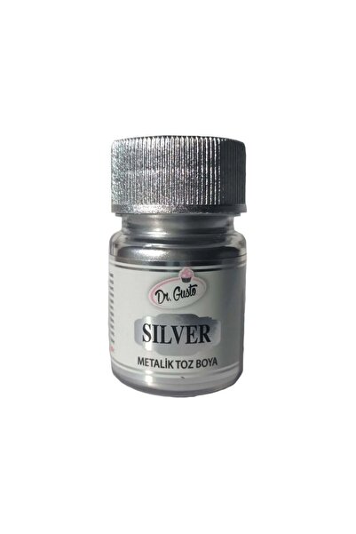Dr. Gusto Export 10 gr Metalik Gümüş (GIDA DIŞI)