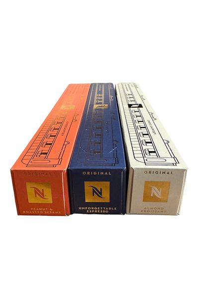 Nespresso سلسلة Imbert X Jean - قهوة إسبرسو كروسان بالفول السوداني - 3 علب