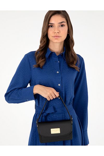 Pierre Cardin Black Shoulder Bag 50296300 -Vr046