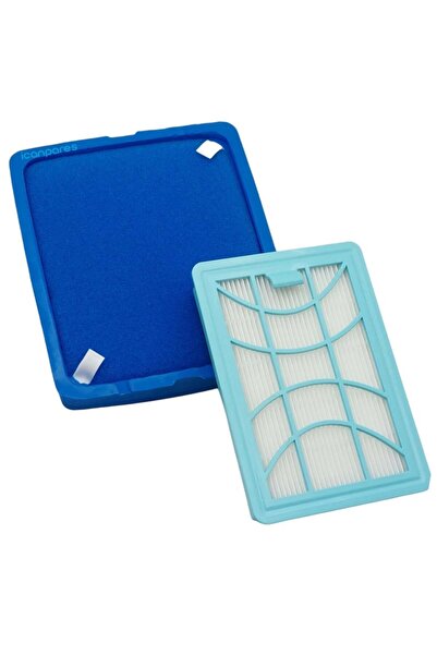 Parmis Filtru în cameră și filtru Hepa compatibil Philips FC 9741 Powerpro Ex...