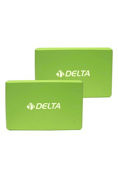 Delta Double Yoga Block - 2 Yoga Blocks - Eva Yoga Block Set