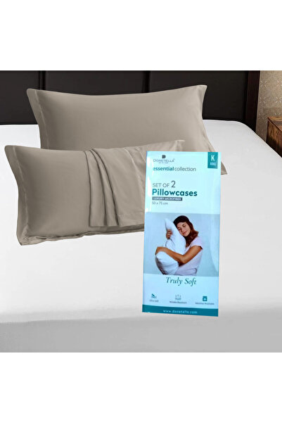 Donetella 2- Piece Microfiber Pillowcase Set - 50x75 cm with Envelope Closure