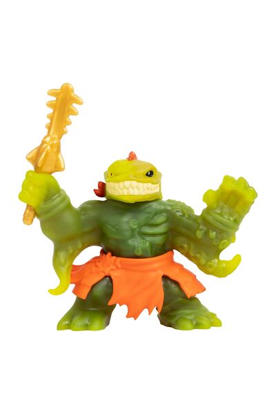 GOO JIT ZU مجموعة أبطال Goo Jit Zu Goo Sea S10 Hero Pack | Ill Eel | مجسم حركة قابل للتمدد والطي