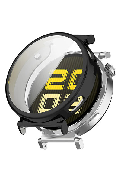 Tagomoon Huawei Watch Gt5 41mm ile Uyumlu Kasa Ve Ekran Koruyucu 360 Tam Koruma Silikon Kılıf