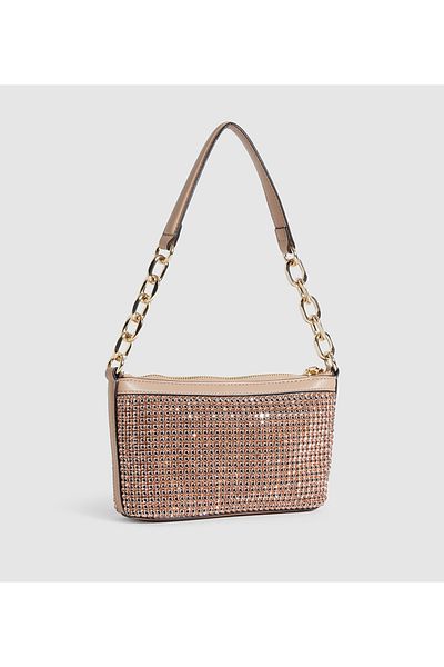 Nine West Women Nude Clutch