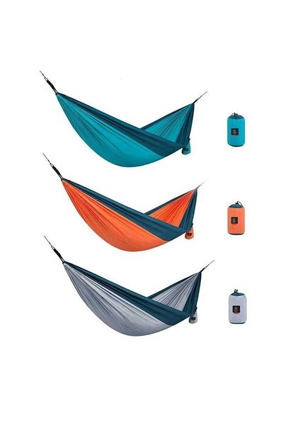 Naturehike Ultralight Swing Hammock | Blue,tpu Carabiners & Straps | Up To 180kg,,outdoor & Indoor