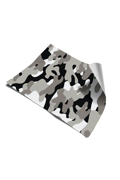 Bigaimaj Soldier Camouflage Κάλυμμα Ψυγείου και Πλυντηρίου Πιάτων Αυτοκόλλητο Φύλλο