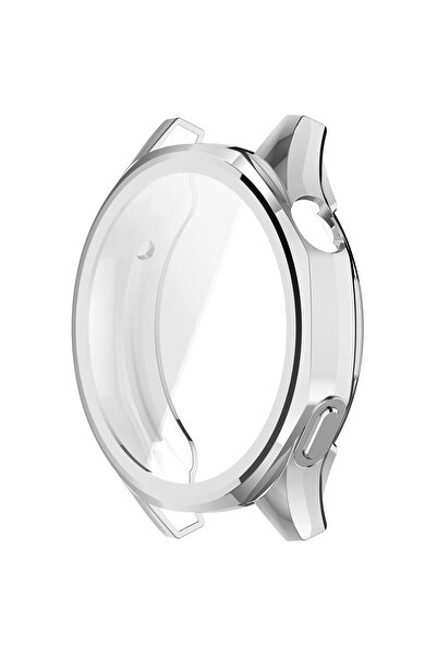 Tagomoon Huawei Watch Gt5 46mm ile Uyumlu Kasa Ve Ekran Koruyucu 360 Tam Koruma Silikon Kılıf