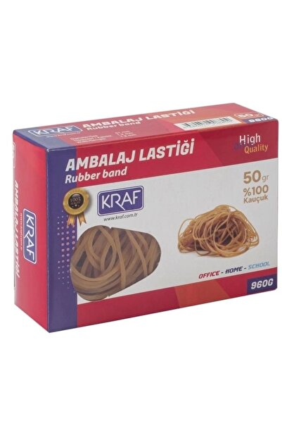 KRAF AMBALAJ LASTİĞİ %100 KAUÇUK 50 GR 960G