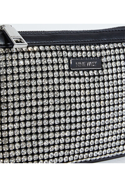 Nine West Women Black Clutch