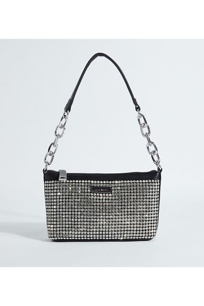 Nine West Women Black Clutch